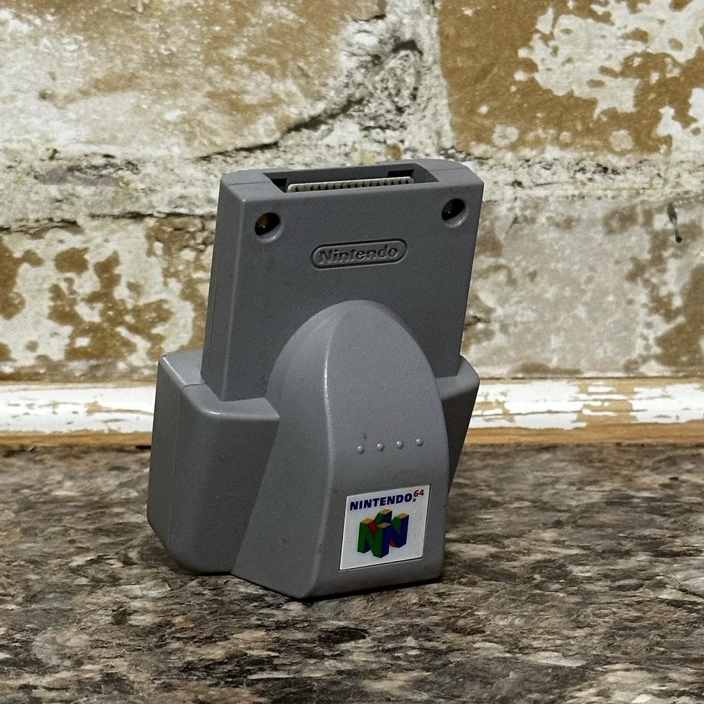 Nintendo N64 Rumble Tremor Pack Controller Pak OEM NUS-013 Tested